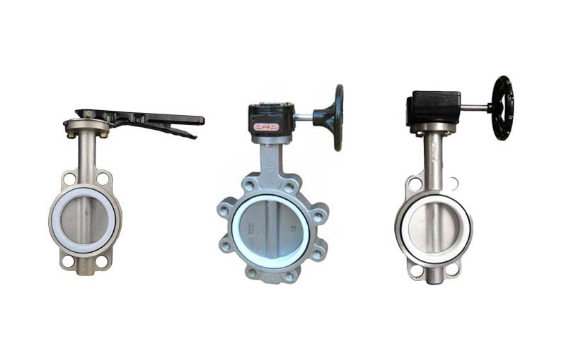PTFE Lined Butterfly Valve Picture 1