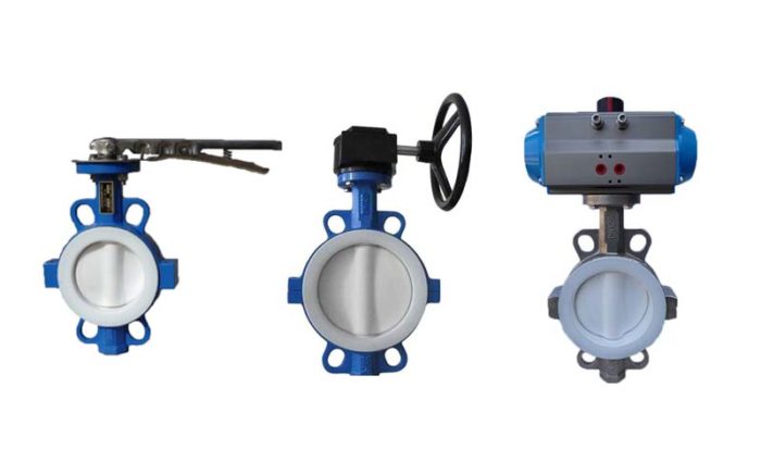 PTFE Lined Butterfly Valve Picture 3