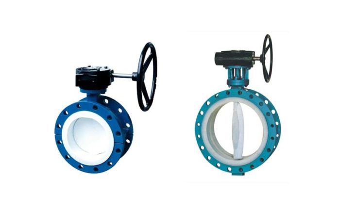 PTFE Lined Butterfly Valve Picture 4