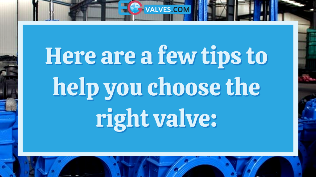 tips to choose the right resilient seated gate valve