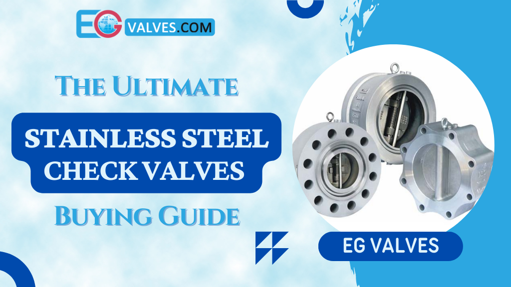 Stainless Steel Check Valves Guide